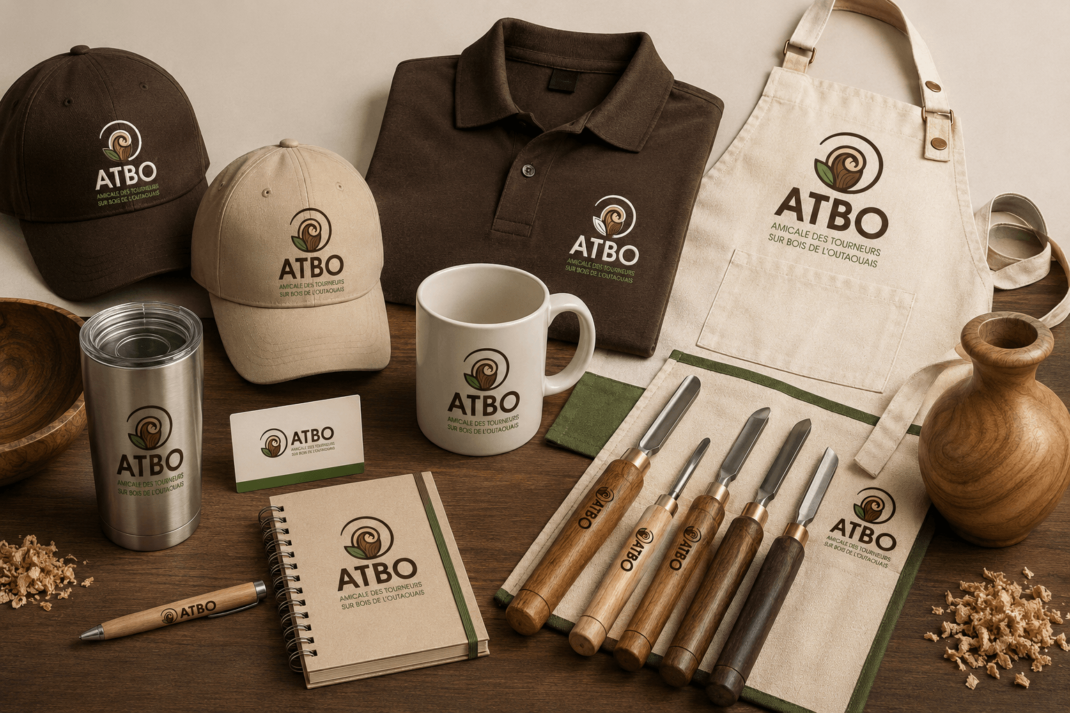 ATBO Logo Design: Building a Brand Inspired by Craftsmanship and Nature